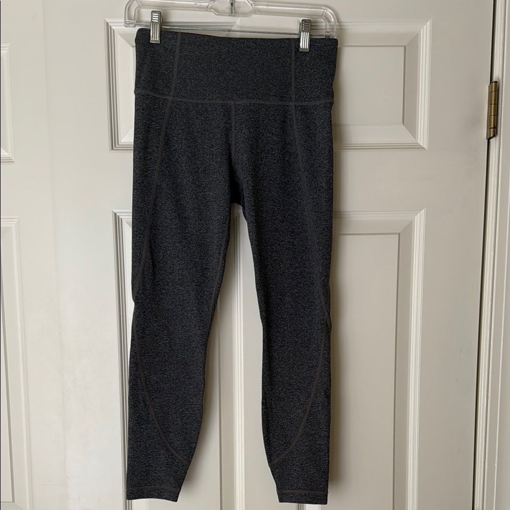 Athleta Salutation 7/8 Tight Leggings – Heather Charcoal (Small)
